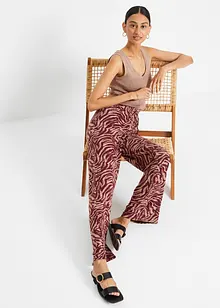 Žerzejové kalhoty ze splývavé viskózy, bonprix