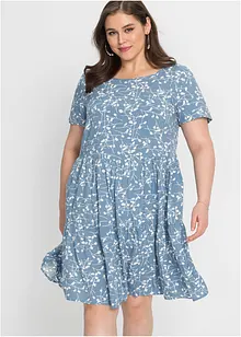 Minišaty ze splývavé viskózy, bonprix