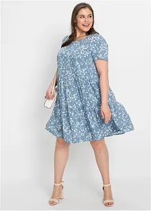 Minišaty ze splývavé viskózy, bonprix