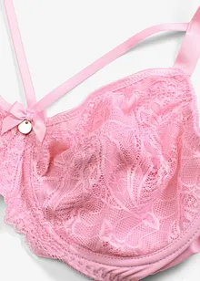 Zmenšovací podprsenka s jemnou krajkou, bonprix
