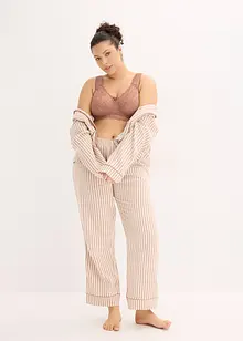 Zmenšovací podprsenka bez kostic, s polstrovanými ramínky, bonprix