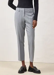 Úzké kalhoty s vlnou, bonprix