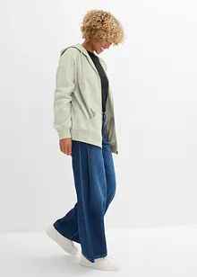 Mikina na zapínání s kapucí, bonprix