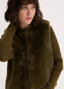 Vesta z umělé kožešiny, bonprix