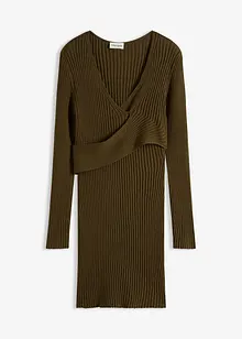 Pletené šaty z viskózové směsi, bonprix