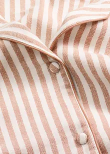 Tkané flanelové pyžamo s dárkovou taštičkou, bonprix