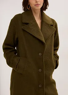 Jednořadý oversize kabát, bonprix