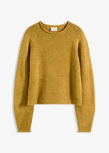 Svetr s kulatým výstřihem, bonprix