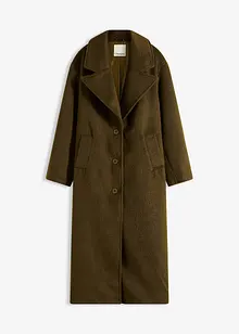 Jednořadý oversize kabát, bonprix