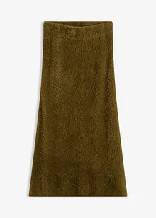 Pletená sukně z měkoučké péřové příze, bonprix