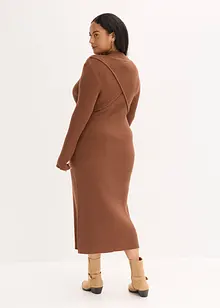 Pletené šaty z měkké viskózové směsi, bonprix