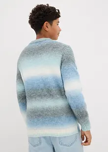 Svetr z hrubé pleteniny s přechodem barev, bonprix