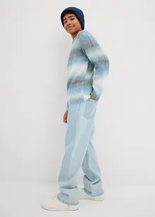 Svetr z hrubé pleteniny s přechodem barev, bonprix