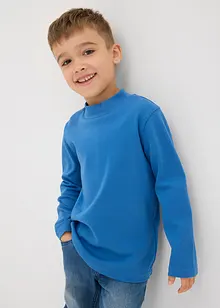 Triko s dlouhým rukávem a stojáčkem, z čisté organické bavlny (2 ks v balení), bonprix