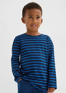 Triko s dlouhým rukávem a organickou bavlnou (3 ks v balení), bonprix