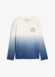 Triko s dlouhým rukávem, z čisté organické bavlny, bonprix