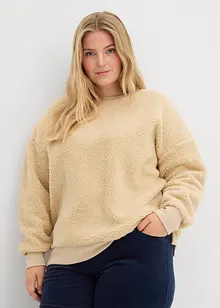 Svetr z plyšového flísu, bonprix