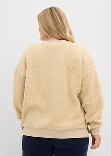 Svetr z plyšového flísu, bonprix