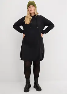 Mikinové šaty z bavlněné směsi, bonprix