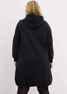 Mikinové šaty z bavlněné směsi, bonprix