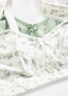 Podprsenka bez kostic, s organickou bavlnou  (2 ks v balení), bonprix