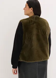 Vesta z umělé kožešiny, bonprix