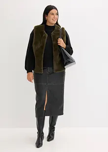 Vesta z umělé kožešiny, bonprix