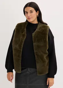 Vesta z umělé kožešiny, bonprix