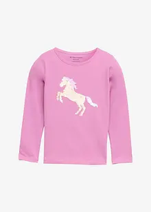 Tričko s dlouhým rukávem Tom Tailor, z čisté bavlny, Tom Tailor