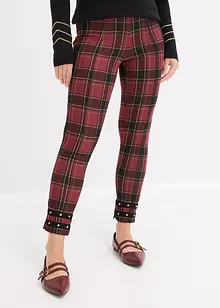 Jeggings se zlatými nýty, bonprix