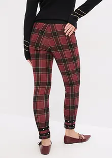 Jeggings se zlatými nýty, bonprix