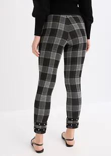 Jeggings se zlatými nýty, bonprix