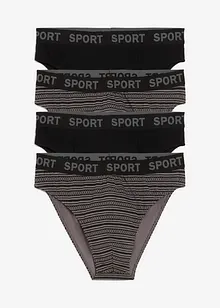 Slipy s měkkou bavlnou (4 ks v balení), bonprix