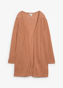 Dlouhý pletený kabátek, bez zapínání, bonprix