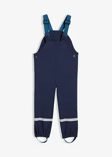 Voděodolné softshellové termo kalhoty s laclem do deště, bonprix