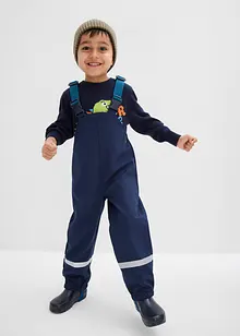 Voděodolné softshellové termo kalhoty s laclem do deště, bonprix