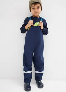 Voděodolné softshellové termo kalhoty s laclem do deště, bonprix