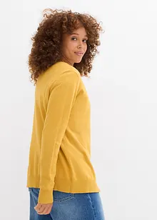 Přiléhavý kabátek z jemné pleteniny, bonprix