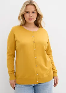 Přiléhavý kabátek z jemné pleteniny, bonprix