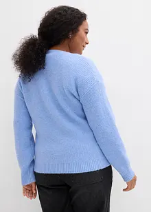 Kardigan z žebrované pleteniny, bonprix