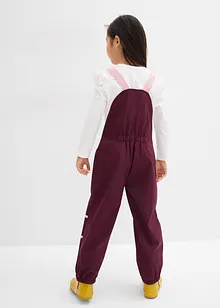 Voděodolné softshellové termo kalhoty s laclem do deště, bonprix