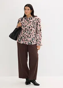 Šifónová halenka s volány, bonprix