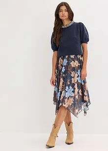 Svetr se štrasovou aplikací, bonprix