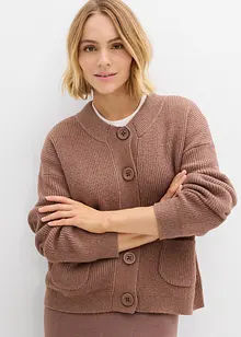 Oversized pletený kabátek, bonprix