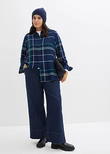 Dlouhá halenka ze splývavé viskózy, bonprix