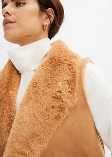 Vesta z umělé kožešiny, bonprix