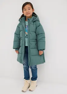 Prošívaný kabát s hřejivou podšívkou a reflexními detaily, bonprix