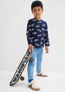 Triko s dlouhým rukávem a organickou bavlnou (2 ks v balení), bonprix