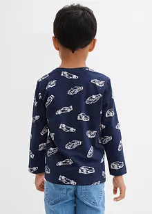 Triko s dlouhým rukávem a organickou bavlnou (2 ks v balení), bonprix