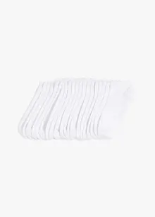 Kotníkové ponožky s organickou bavlnou (20 párů v balení), bonprix